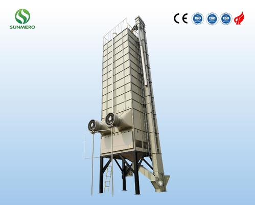 secador de grano de recirculación mecánico 22T para la planta de tratamiento del cereal
