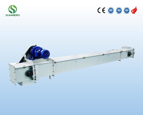 Transportador de cadena del raspador de 400M3/H 3Kw para las plantas que muelen del arroz