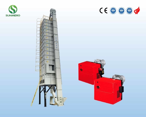 Baja temperatura que circula a 20 molineros del arroz de Ton Mixed Flow Dryer For