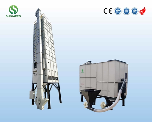 Tipo de circulación una máquina más seca del secador del maíz de la máquina de las habas de 20T para los granjeros de la India