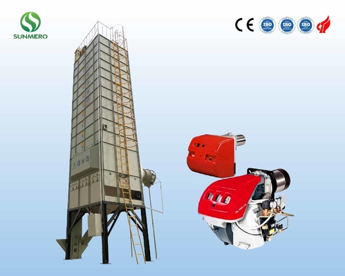 Secador de grano de 22 Ton Stainless Steel Cross Flow, secador del lote del maíz multiusos