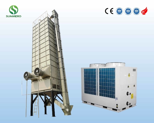Secador de grano de 22 Ton Stainless Steel Cross Flow, secador del lote del maíz multiusos