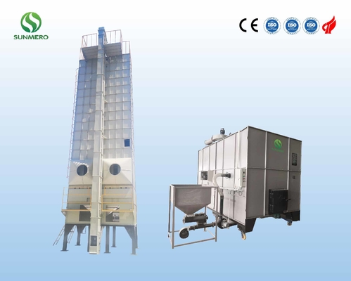 secador de grano del arroz de la estructura compacta 30T, Paddy Grain Dryer Automatic