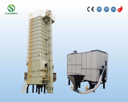 Equipo de sequedad completamente automático de grano 30T multiusos