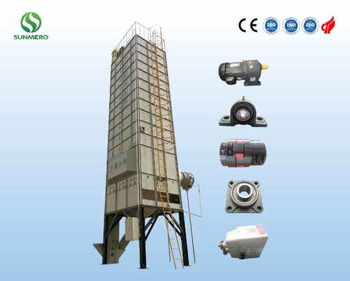 secador de grano del maíz 380V 22ton para Paddy Wheat Corn Beans