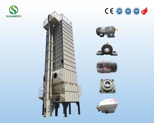5.5kW 35 toneladas del maíz de secador de grano agrícola para la planta de secado