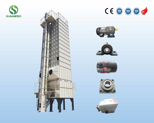 Recirculación inteligente Paddy Grain Dryer Of 30 toneladas por el lote