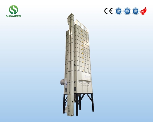 Paddy Grain Dryer multifuncional, secador de grano del flujo cruzado para el proceso del arroz