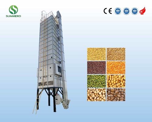 el secador de grano automático del arroz 15T tiembla sistema de sequedad de grano con la aprobación ISO14001