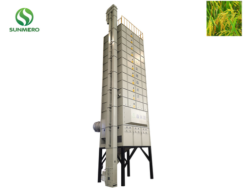 Paddy Grain Dryer Of de recirculación automático 30 toneladas por el lote