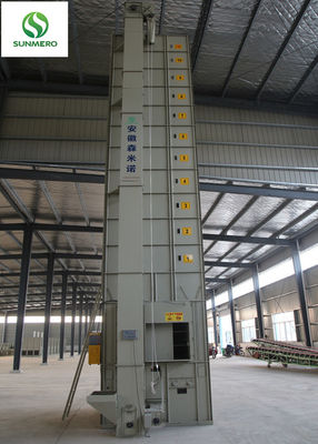 eficacia de secado de los secadores del lote del maíz del flujo cruzado 5.5kW alta de 15 toneladas