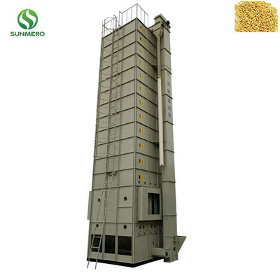 Secador de grano vertical de la alta automatización 20 toneladas por el lote para el maíz de la soja