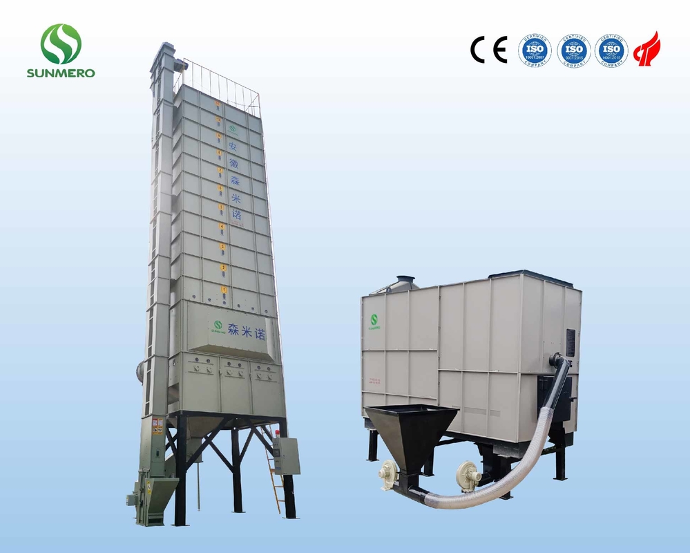 20T que circula a Paddy Rice Dryer, secador de la cáscara del arroz para el arroz del maíz del maíz del trigo