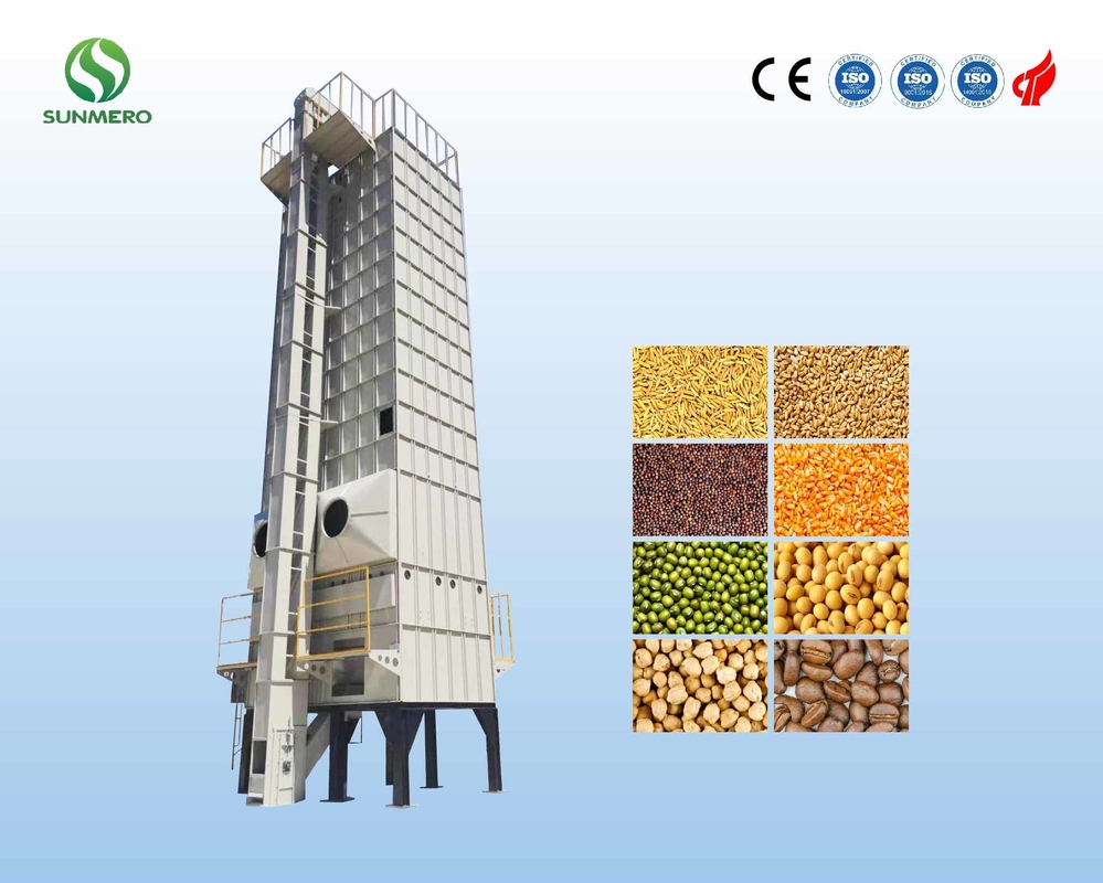 Sistemas de sequedad mecánicos del maíz de 30 toneladas/lote para de sequedad del arroz