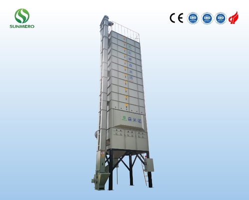 Equipo de proceso inteligente del arroz de la secadora del cereal 10T 15T