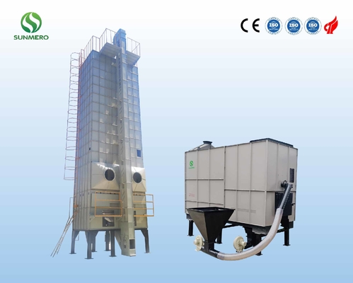 Un equipo de proceso más seco del grano de la máquina de las habas comerciales de SUNMERO 30T