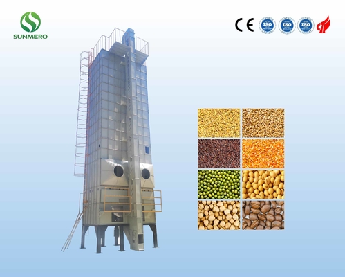 5.5kW 35 toneladas del maíz de secador de grano agrícola para la planta de secado