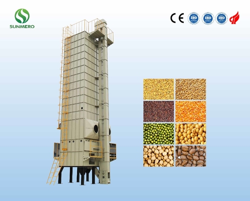 recirculación del material agrícola de la agricultura de la secadora del cereal de 30ton SUNMERO
